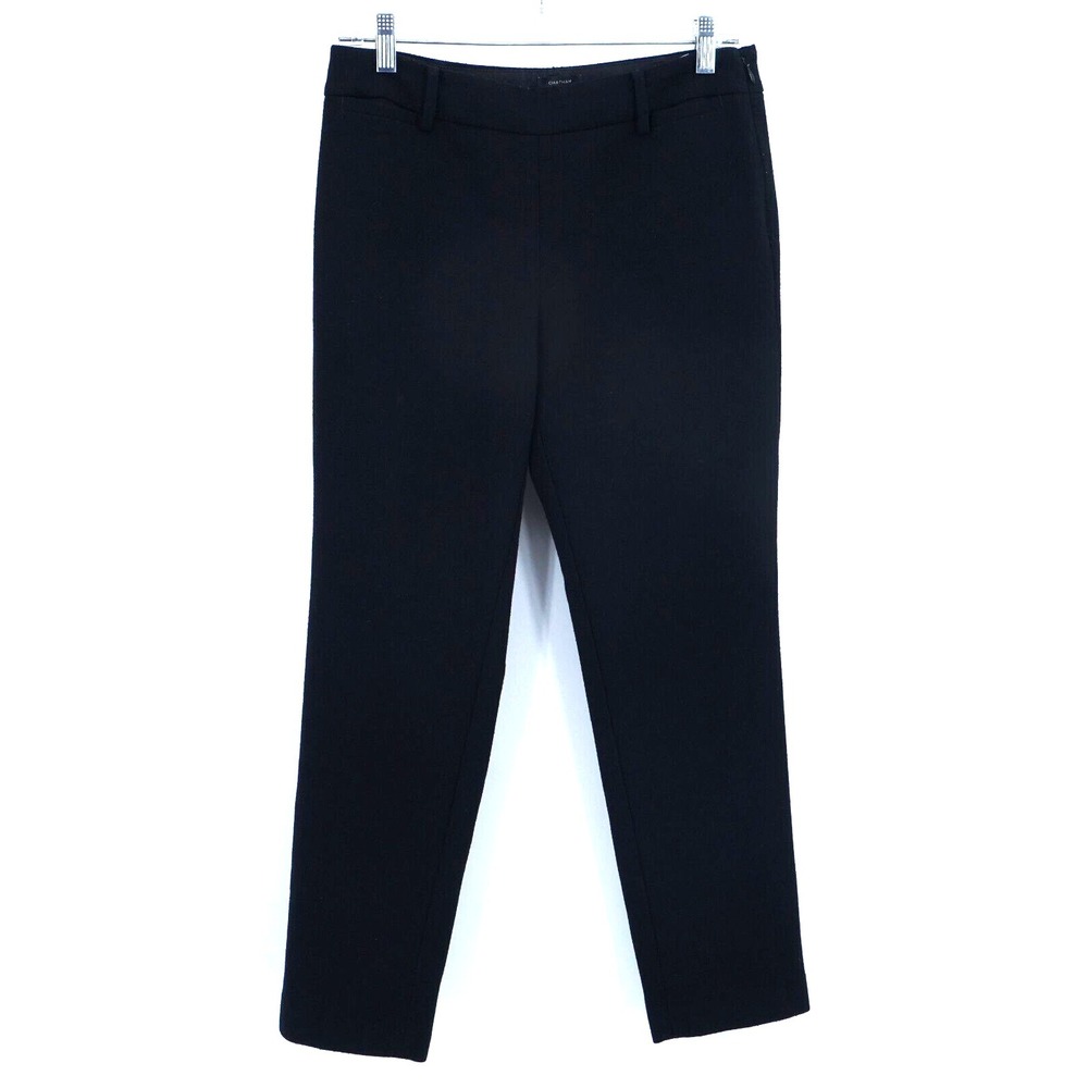 Talbots Pants Women 4 P Lined Black Chatham Pants